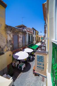 O edifício em que o hostel se localiza