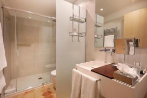 Koupelna v ubytování AH Art Hotel Palma