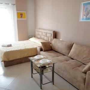 Posezení v ubytování Apartamenti Velvet