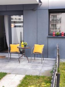 Vonkajšia záhrada v ubytovaní Loft House