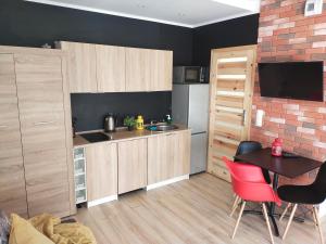 Kuchyňa alebo kuchynka v ubytovaní Loft House
