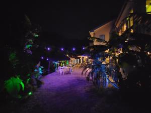 Zahrada ubytování Guest House Churaumi