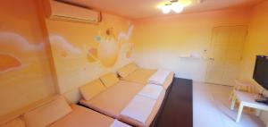 TV o dispositivi per l'intrattenimento presso 清清之家 DingDing Home