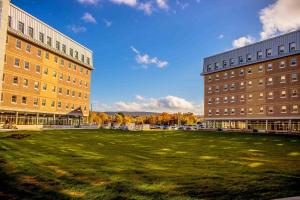 Byggnaden som hotellet ligger i