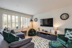 Posedenie v ubytovaní Hilltop Snug cosy family home in bustling town of Pateley Bridge in the Yorkshire Dales - Book the combination of rooms and bathrooms you need 1-4 Bedrooms, 2 Bathrooms