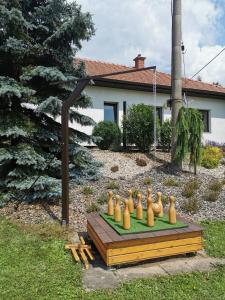 Vonkajšia záhrada v ubytovaní U Waltera