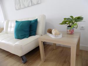 Posezení v ubytování Salitre Suite