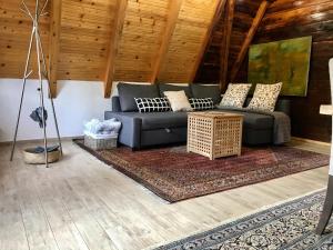 Posezení v ubytování Mansion Tara