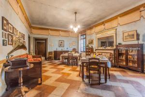 Posezení v ubytování B&B Dal Viceré - Villa Mezzalira