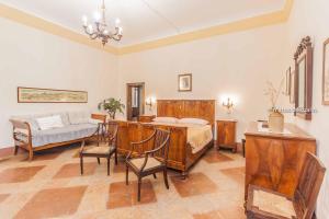 Posezení v ubytování B&B Dal Viceré - Villa Mezzalira