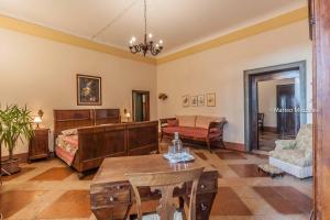 Posezení v ubytování B&B Dal Viceré - Villa Mezzalira
