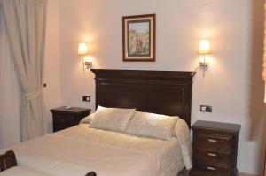 Postel nebo postele na pokoji v ubytování Hotel Don Javier