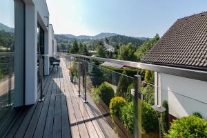 Nespecifikovaný výhled na hory nebo výhled na hory při pohledu z apartmánu