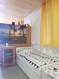 Postel nebo postele na pokoji v ubytování Kleblach 90, 9753 Lind im Drautal