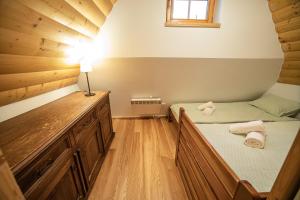 Llit o llits en una habitació de Tatry Home