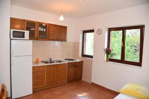 Kuchyň nebo kuchyňský kout v ubytování See view Apartment 2