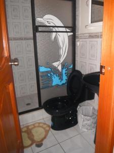 Ein Badezimmer in der Unterkunft Casa de Celeste