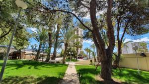Ogród w obiekcie Apartamento en primera linea en la Playa de San Juan