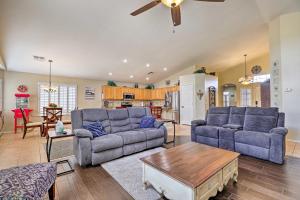 A seating area at Surprise Home with Outdoor Oasis Golf Nearby!
