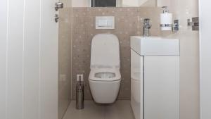 Koupelna v ubytování Apartman Hestia