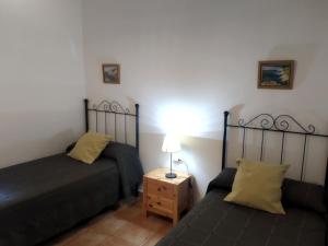 A seating area at Alojamientos Andalucia