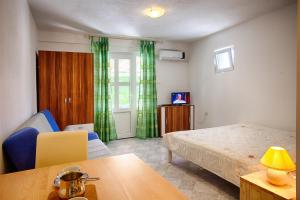 TV a/nebo společenská místnost v ubytování Apartments Dalia