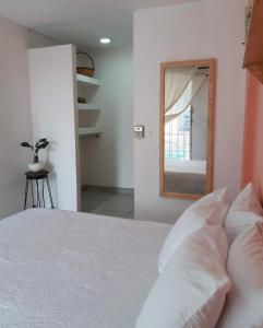 Postel nebo postele na pokoji v ubytování Casa Matia