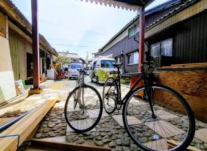 Jízda na kole v ubytování 静かに過ごす古民家ステイ Staying quietly in renovated house nebo okolí