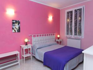 Postel nebo postele na pokoji v ubytování B&B LA LANTERNA