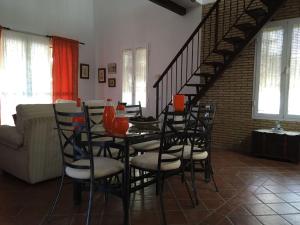 A seating area at Casa Las Adelfas