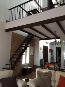 A seating area at Casa Las Adelfas