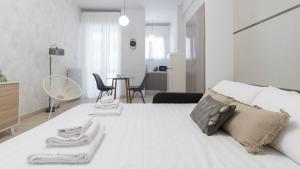 Llit o llits en una habitació de Italianway - Gioberti 11