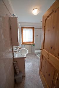 Koupelna v ubytování Chalet Bucaneve