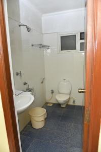 Koupelna v ubytování Hotel Sonas