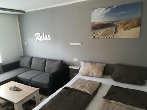 Posezení v ubytování Ferienhaus Frank Saathoff