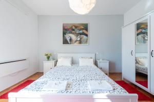 Posteľ alebo postele v izbe v ubytovaní Romance Apartments Dubrovnik