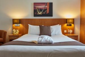 Postel nebo postele na pokoji v ubytování Future Inn Bristol