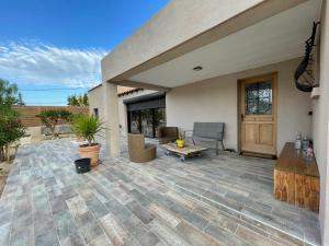 Μπαλκόνι ή βεράντα στο Villa luxe Chato9 piscine chauffee