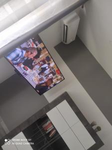 TV a/nebo společenská místnost v ubytování CASETTA DEL SARACENO
