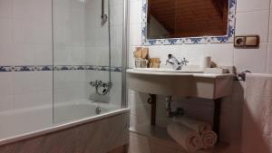 Kúpeľňa v ubytovaní Casa Ameneiros