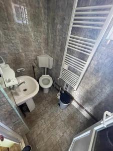 Koupelna v ubytování Casa Marinca