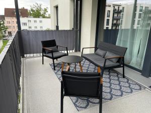 Μπαλκόνι ή βεράντα στο Emerald Green Apartment