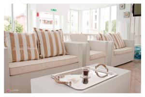 Posezení v ubytování Hotel Clitunno