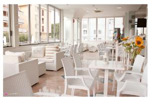 Posezení v ubytování Hotel Clitunno