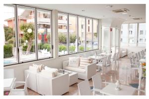 Posezení v ubytování Hotel Clitunno
