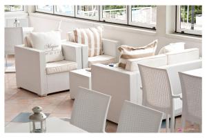 Posezení v ubytování Hotel Clitunno
