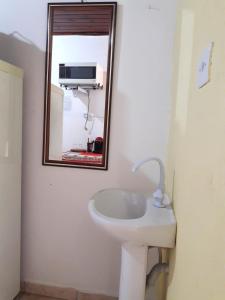 Phòng tắm tại Infinito Suíte