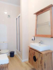 Koupelna v ubytování Farol Guesthouse