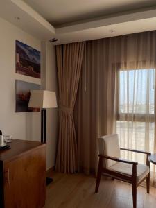 Ruang duduk di Alsahwa Hotel