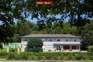 Zahrada ubytování Hôtel Brun